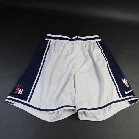 Philadelphia 76ers Nike NBA Authentics Dri-Fit Practice Shorts Men's New Cover