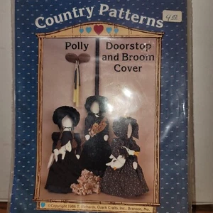Polly Türstopper & Besenbezug Puppe Basteln Schnittmuster von Country Patterns ungeschnitten - Bild 1 von 3