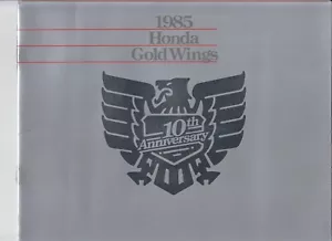 Honda Gold Wings (Goldwing) 1985 Prospekt / Brochure USA US market english - Picture 1 of 11