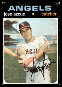 1971 Topps #657 Jose Azcue  California Angels Low Grade - Bild 1 von 2
