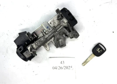 2005-2007 Honda Odyssey AT Ignition Lock Switch W /Immobilizer & Key OEM - Image 1 of 4