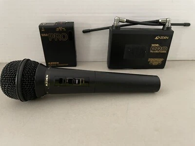 Juego de 3 receptores, micrófonos y transmisores AZDEN WDR-PRO Foto 1 de 4