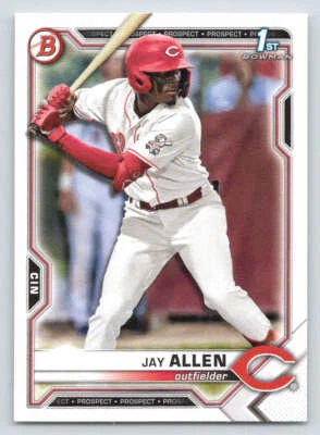 2021 Bowman Draft #BD11 Jay Allen (ref 223505) - Image 1 of 2