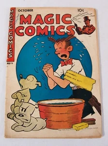 Magic Comics #75, 1945 Comic, Blondie, Lone Ranger, Popeye, Mandrake, GD/VG 3.0 - Picture 1 of 8