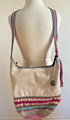 The Sak Hobo大号皮革/钩针水桶包 — 第 1/4 张图片