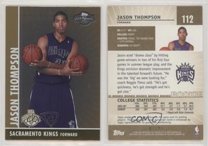 2008-09 Topps Co-Signers Gold Foil /99 Jason Thompson #112 Rookie RC