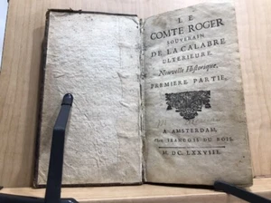 1678 Comte Roger Souverain de la Calabre Ulterieure Roger I of Sicily Leather  - Picture 1 of 7