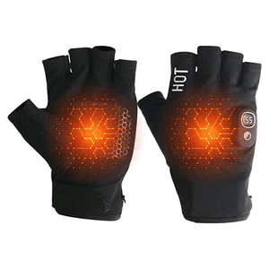 Winter Rechargeable Heated Gloves 3 Temperature Settings Heated Mittens - Picture 1 of 11