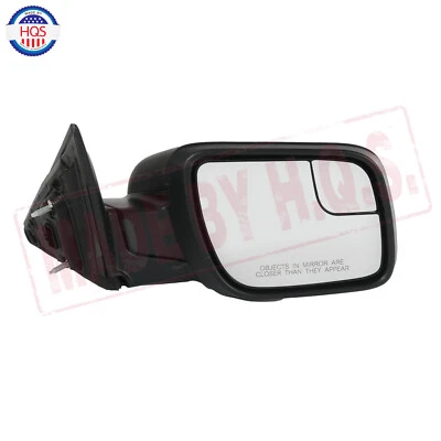 Espejo retrovisor eléctrico lateral derecho negro plegable manual para Ford Explorer 2011-2015 Foto 1 de 4