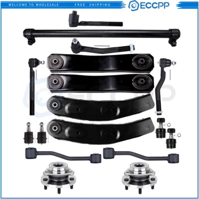 17x Front Control Arm Ball Joint Tie Sway Bar For 1999-2004 Jeep Grand Cherokee - Imagem 1 de 4