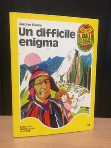 IL GIALLO DEI RAGAZZI 31 UN DIFFICILE ENIGMA MONDADORI 1971 - Bild 1 von 2
