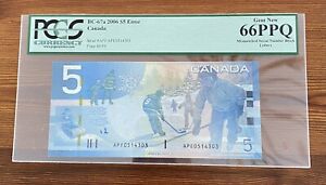 Bank Of Canada Major Prefix  Error $5  High Grade Banknote
