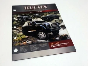 Brochure accessori camion RECON 2010 Chevy GMC Dodge Ford Toyota - Foto 1 di 1