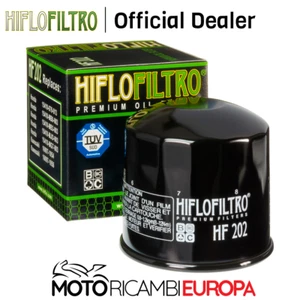 FILTRO OLIO HIFLO HF202 PER Kawasaki VN A Vulcan 750 cc anni 1993/1998 - Foto 1 di 3