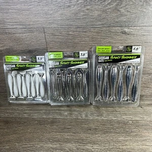 Googan Baits Saucy Swimmer Paddle Tail Shad 3,3, 3,8 und 4,8 Zoll Angelköder - Bild 1 von 12