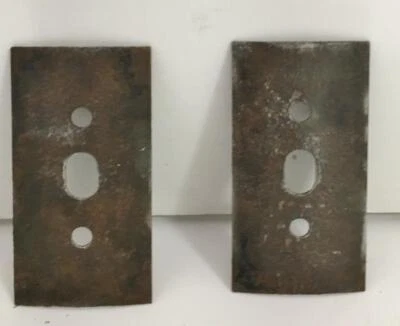 Dodge Fargo Truck Power Wagon cowl light backing plates 41 1942 43 44 45 46 1947 - Imagem 1 de 2