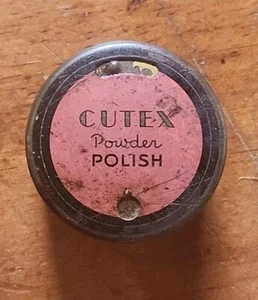 Lata en polvo polaca Cutex años 30 - Imagen 1 de 3