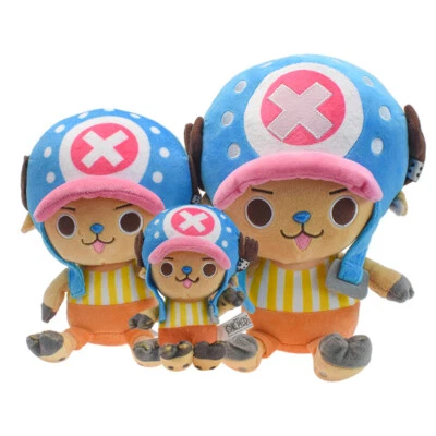 Genuine Anime One Piece Plush Toys Tony Tony Chopper Soft Stuffed Doll Kid Gifts - Image 1 of 4