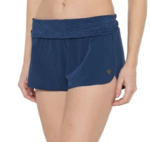 Prana Sunriver Boardshorts Belize Damen Gr. M Umschlagbund Navy Blau Neu - Bild 1 von 14