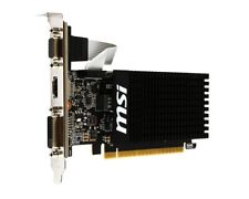 MSI Nvidia GeForce GT 710 1 GB DDR3 DVI-D HDMI VGA PCIe GPU