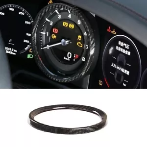 Real Carbon Fiber Car Dashboard Cover Trim Fit for Porsche 911 992 2019-2023 - Picture 1 of 7