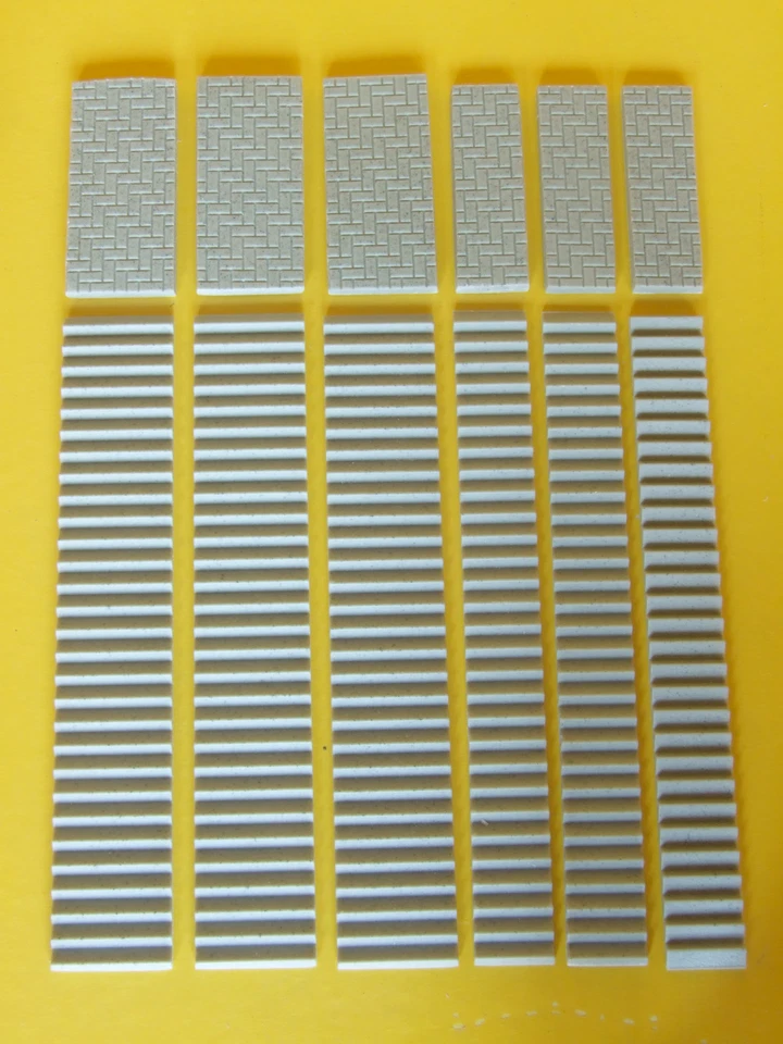 Scale per modellismo due misure + piazzole  pezzi 12 scala 1:100-1/87- Krea - Immagine 1 di 1