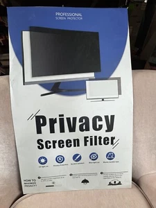 2 27” Computer Privacy Screen Filter Anti Blue Light for Widescreen Monitor 16:9 - Picture 1 of 7
