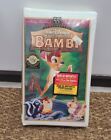 Bambi 55Th Anniversary Walt Disney's Masterpiece Vhs Limited Edition New Sealed