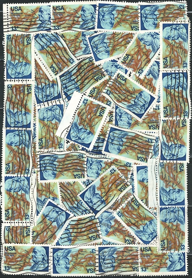 US X 50 Stamps (Year of 1976) SCOTT# 1690.(used) - Image 1 of 1