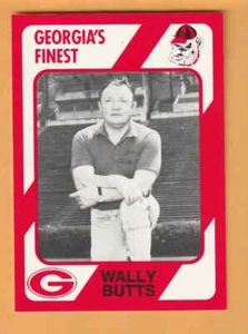Wally Butts Georgia Bulldogs 1989 Card #8 Milledgeville GA - Picture 1 of 2