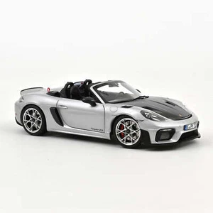 Porsche 718 Spyder RS - GT-Silbermetallic - 2023 - 1:18 - Norev (187270) - Picture 1 of 2