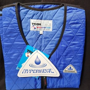 New TechNiche International Evaporative Cooling Heated Vest Blue Hyperkewl XL - Picture 1 of 2