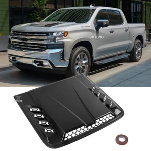 Car Decor Air Flow Hood Vent Scoop Bonnet Cover For CHEVROLET SILVERADO 1500 US - Picture 1 of 13