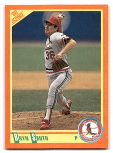 Bryn Smith 1990 Score Rookie & Traded #55T St. Louis Cardinals BASEBALL - Picture 1 of 2