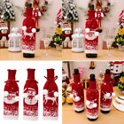 Santa Snowflake Woven Wine Bottle Bags Christmas Celebrations Decorations Gifts