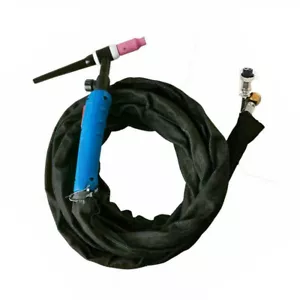 Torcia di saldatura tig raffreddata ad aria 3M - 7M 200A valvola testa flessibile WP-17FV integrata - Foto 1 di 8