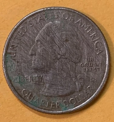 2016 D Quarter, Harper’s Ferry Rare Mint Mark, Clad Error, 🇺🇸 - Image 1 of 2