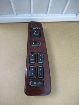 03 04 05 06 07 08 Lincoln Town Car WOODGRAIN Master Window Switch Power Left OEM - Изображение 1 из 4