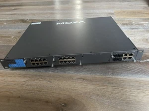 MOXA POWERTRANS PT-7728 PT-7728-F-HV-HV Modular Switch - Foto 1 di 3