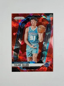2024-25 Panini Prizm - Tidjane Salaun #262 Red Ice Prizm (RC) - Picture 1 of 2