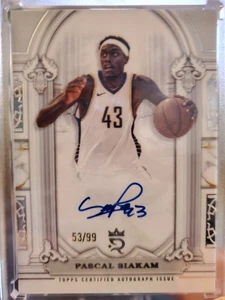 2023 TOPPS Royalty Collection Basketball  Pascal Siakam Pillars Of Greatness... - Picture 1 of 4