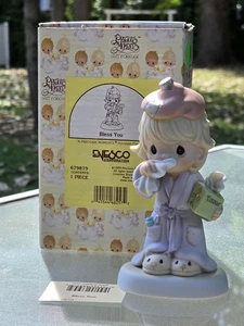 RETIRED 1999 Precious Moments "Bless You" 679879 Signed By Sam! - Picture 1 of 7