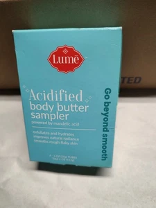 3-teiliges Set 1 Unze Lume angesäuerte Körperbutter rosa braun grün Röhrchen Probenehmer nicht mehr produziert - Bild 1 von 5