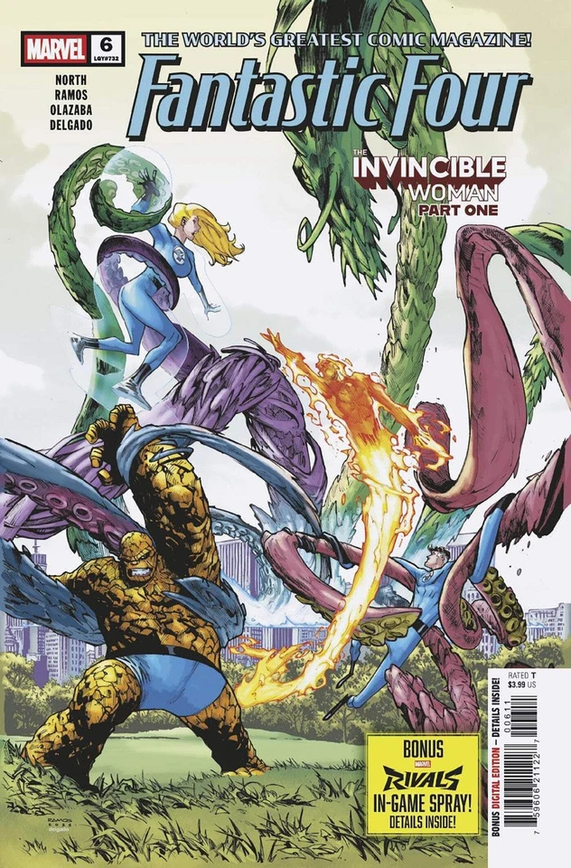 MARVEL COMICS Fantastic Four #6