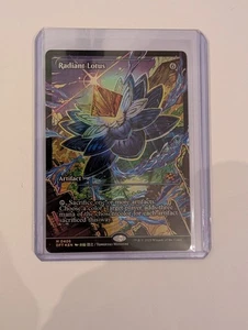 MTG Radiant Lotus DFT Foil Showcase Mythic M Aetherdrift #0406 Magic Gathering  - Picture 1 of 2