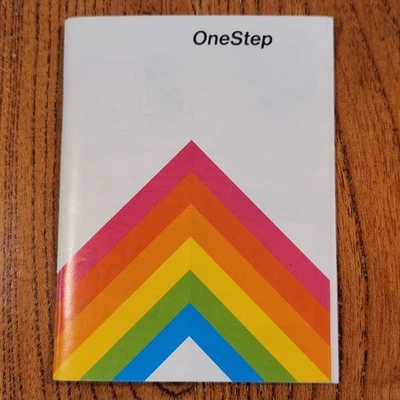 Polaroid One Step Camera Instruction Manual Vintage OneStep Booklet P1459B 8/77 - Image 1 of 4