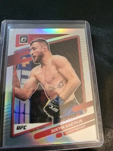 2022 Panini Donruss Optic UFC - Justin Gaethje #98 Holo Prizm - Picture 1 of 2