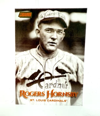 2019 Stadium Club Photographer’s Proof 273 Rogers Hornsby ORANGE - Image 1 of 2