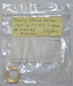 HOUSING THRUST WASHER OEM 31501-65 FX FLH 1965-69 NEW - Bild 1 von 7