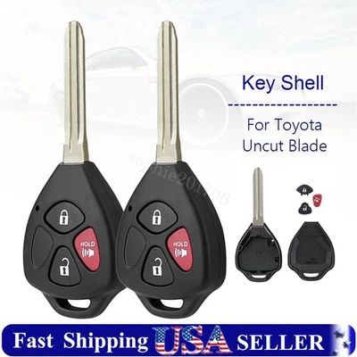 2 fundas de repuesto para llavero de coche para Toyota 4Runner Venza Yaris Scion xB tC Foto 1 de 4